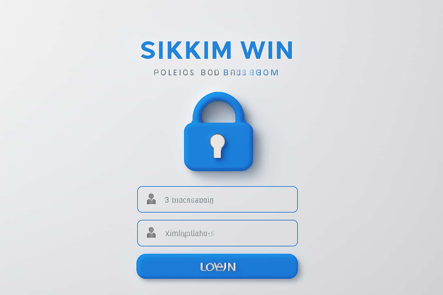 Sikkim Win User Authentication Interface