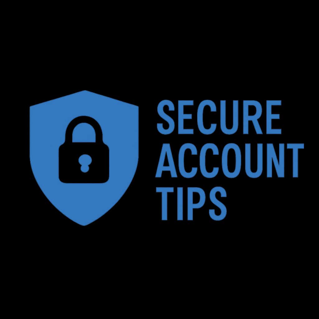An icon representing Secure Sikkim Win Account Tips with a modern design.