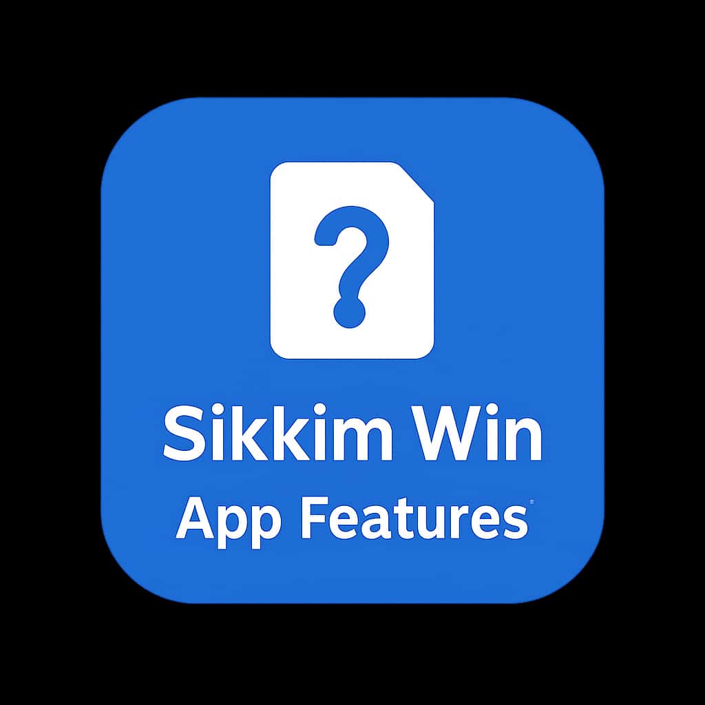 An icon symbolizing the Sikkim Win App Features.
