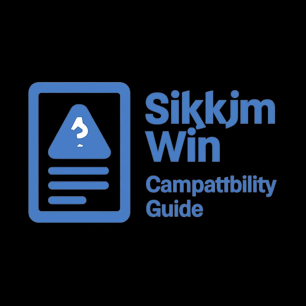 An icon representing the Sikkim Win Compatibility Guide.